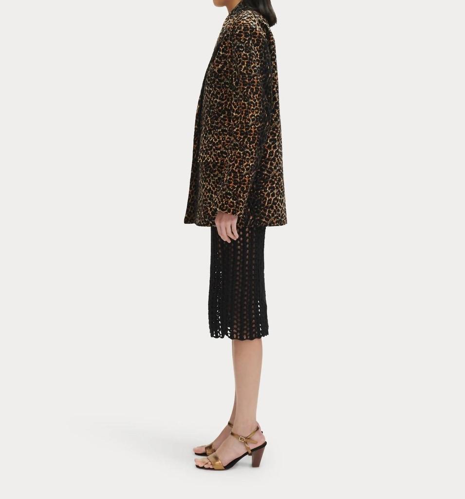 Rachel Comey Rachel Comey - Abel Leopard Print Corduroy Blazer