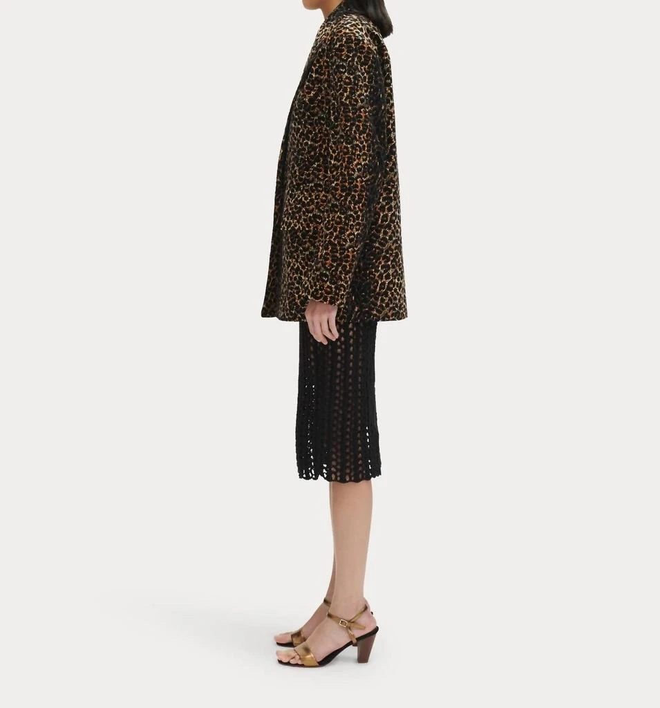 Rachel Comey Rachel Comey - Abel Leopard Print Corduroy Blazer 2