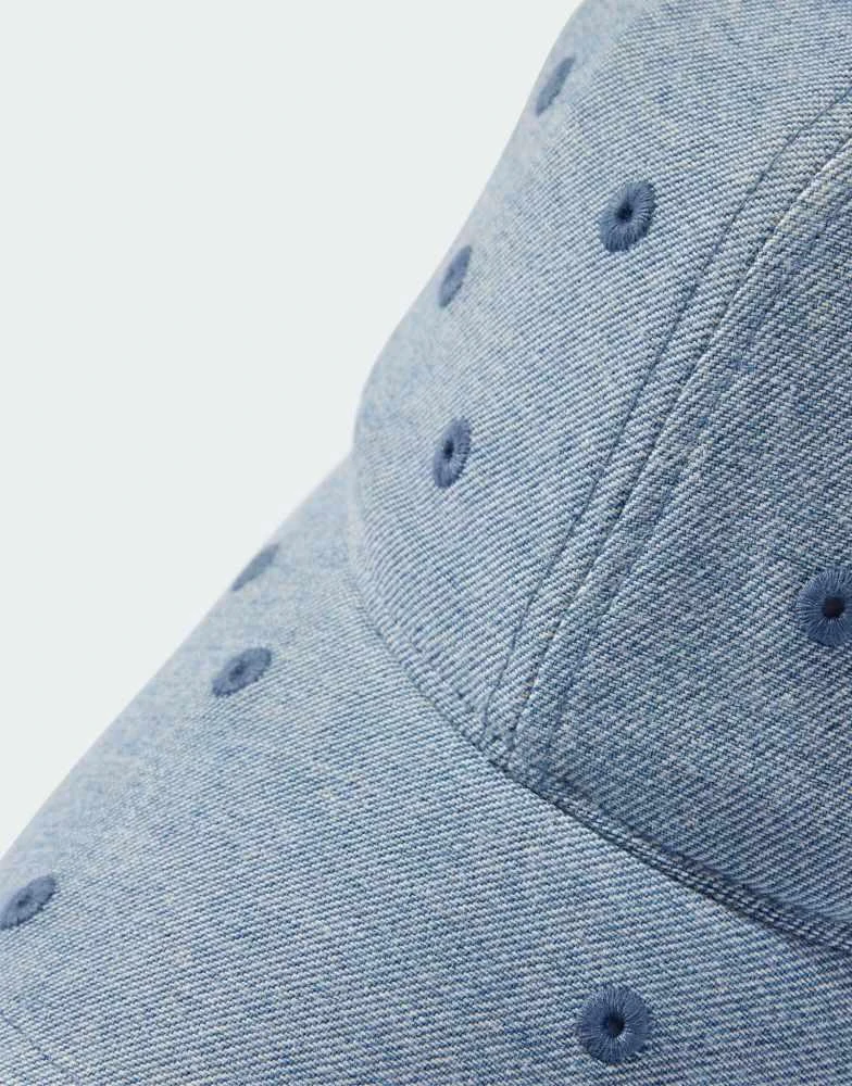 Adidas adidas Originals Kseniaschnaider dad cap in light denim 3