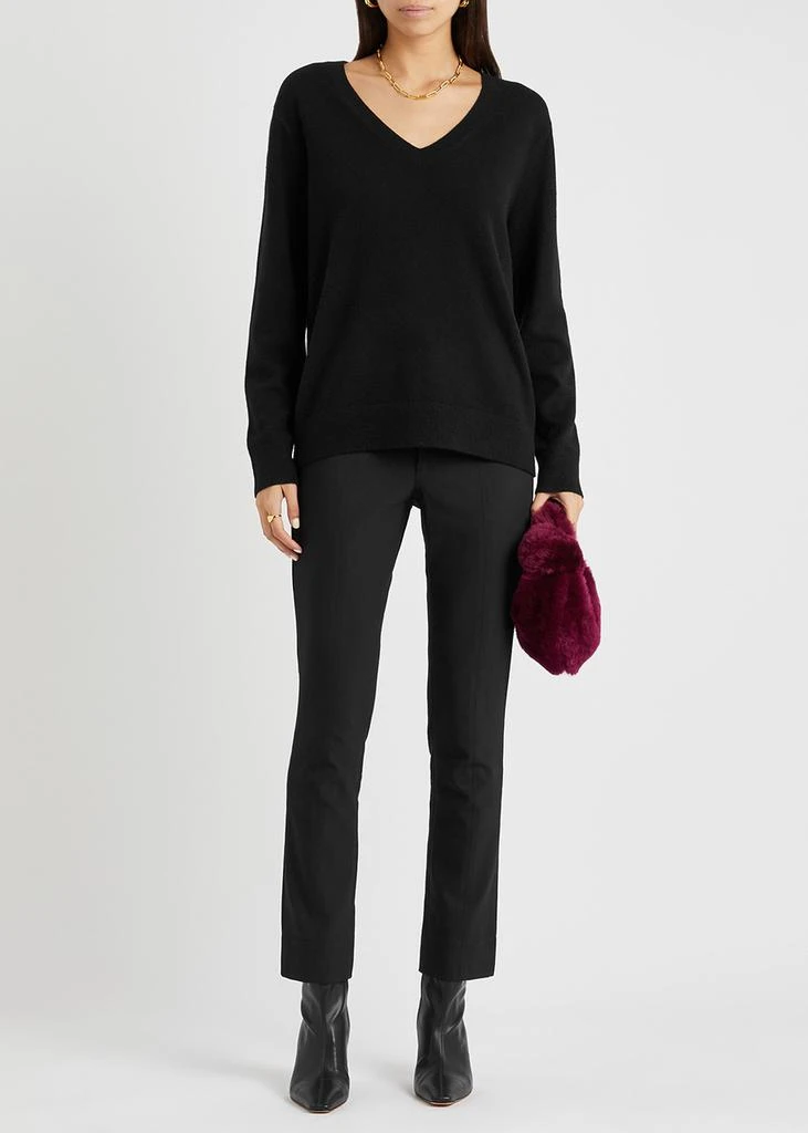 Vince Slim-leg stretch-cotton trousers 4