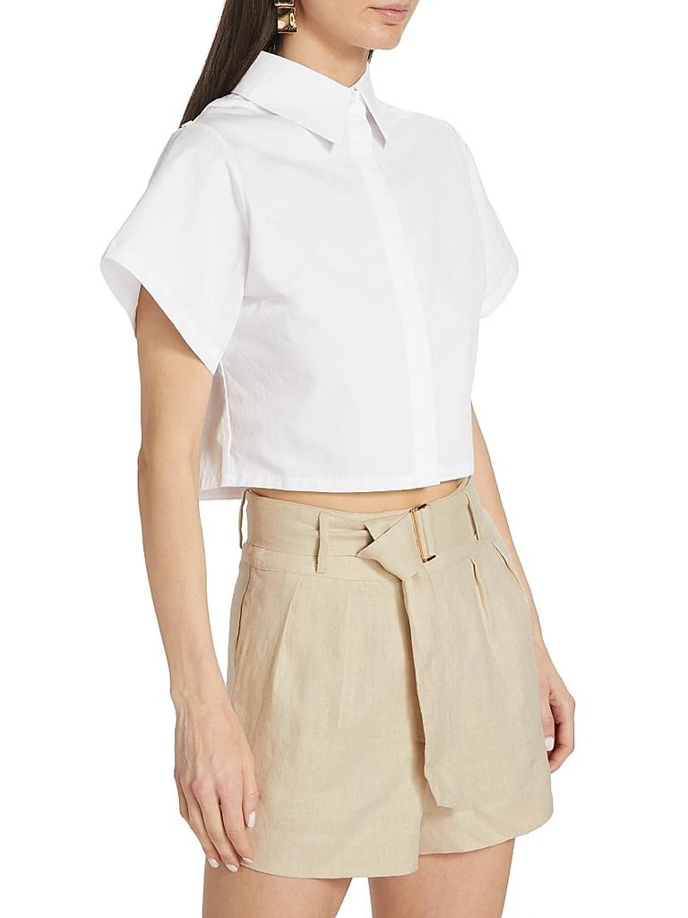 Hevron Leonora Cotton Crop Top 4