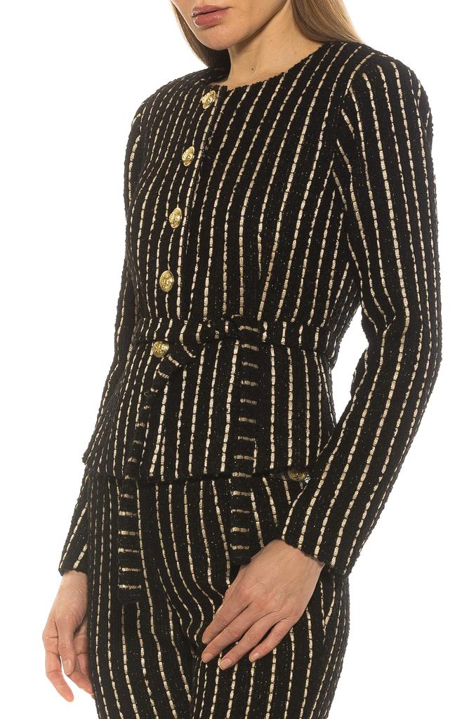 ALEXIA ADMOR Arjun Plaid Jacket