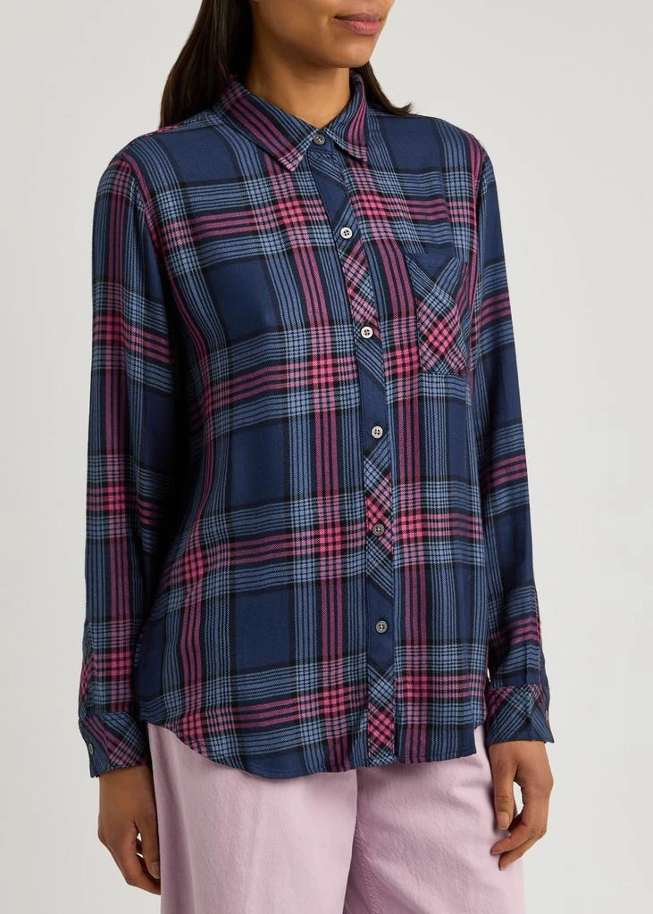 Rails Hunter checked rayon shirt 2
