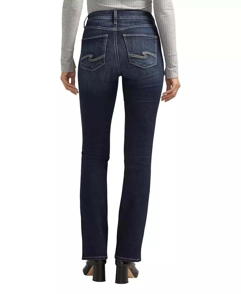 Silver Jeans Co. Women's Avery High Rise Curvy Fit Slim Bootcut Jeans 3