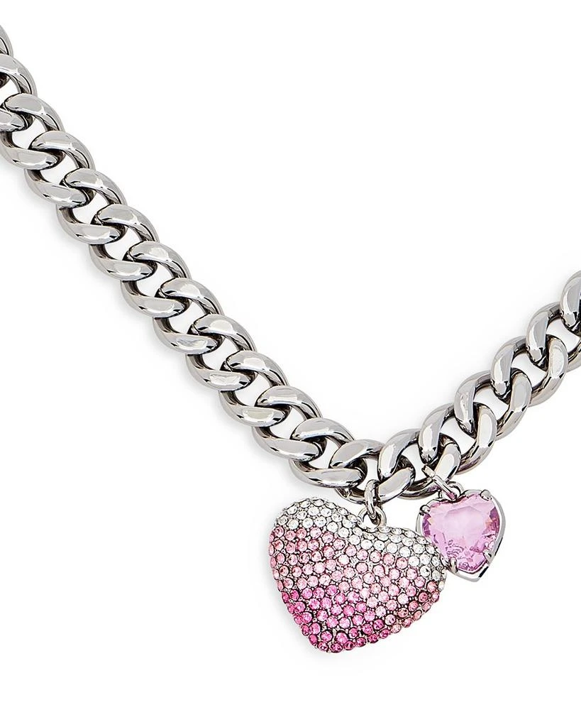 Marc Jacobs The Heart Balloon Pavé Chain Necklace, 16" 3