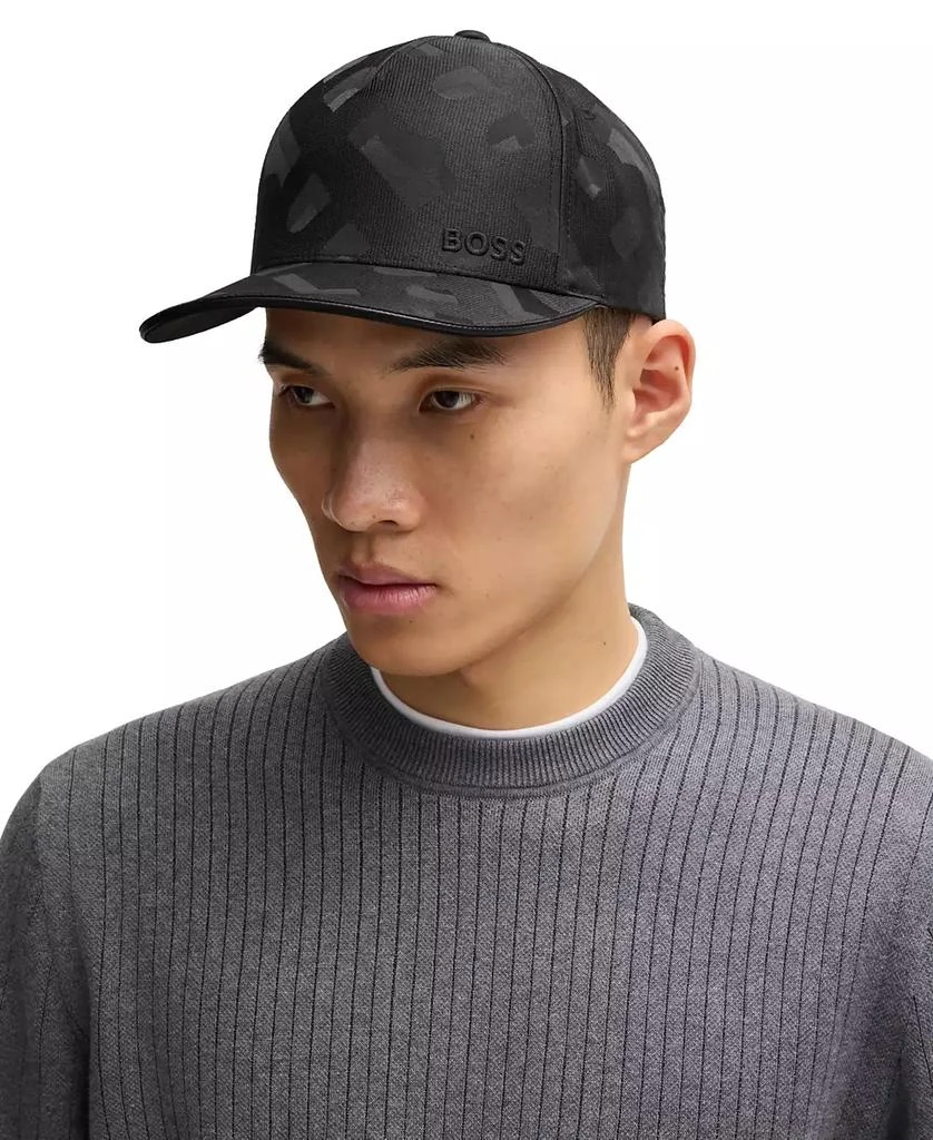 Hugo Boss Men's Monogram Pattern Cap 4