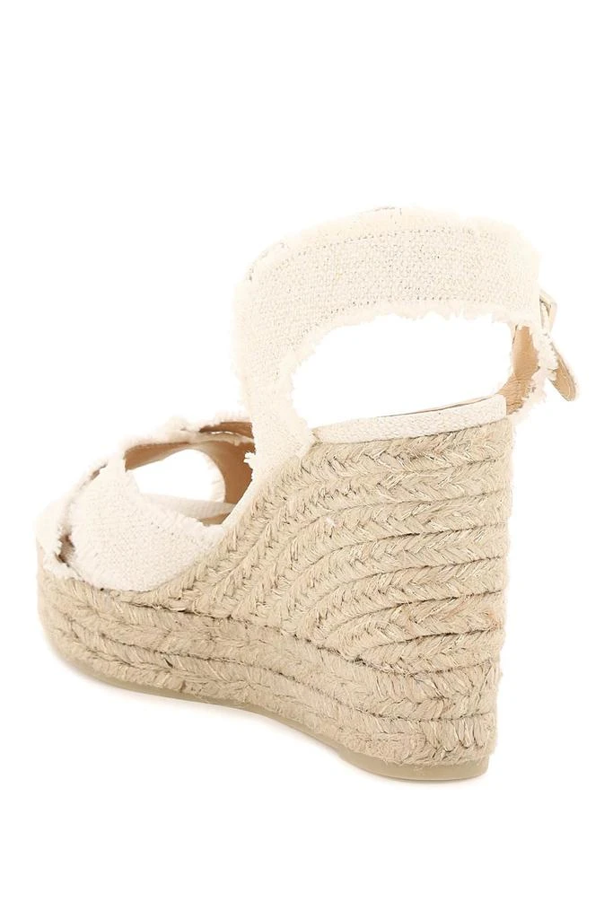 CASTAÑER lurex bromelia wedge sandals 3