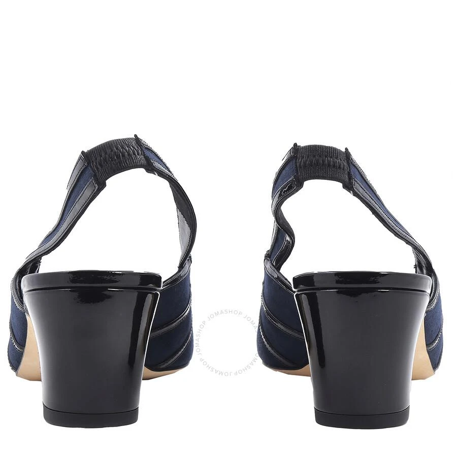 Manolo Blahnik Furrun Bicolor Slingback Pumps 3