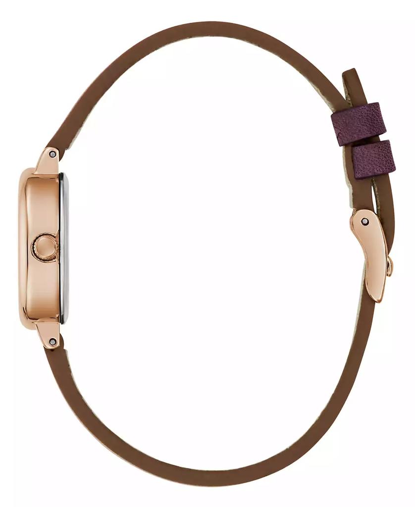 GUESS Women's Rose Gold-Tone Analog Watch, 21mm
