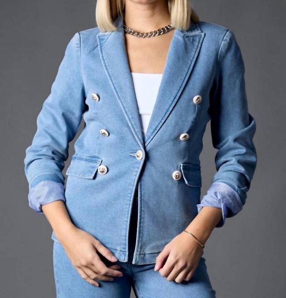 BLUE REVIVAL Blue Revival - Miley Recycled Blazer