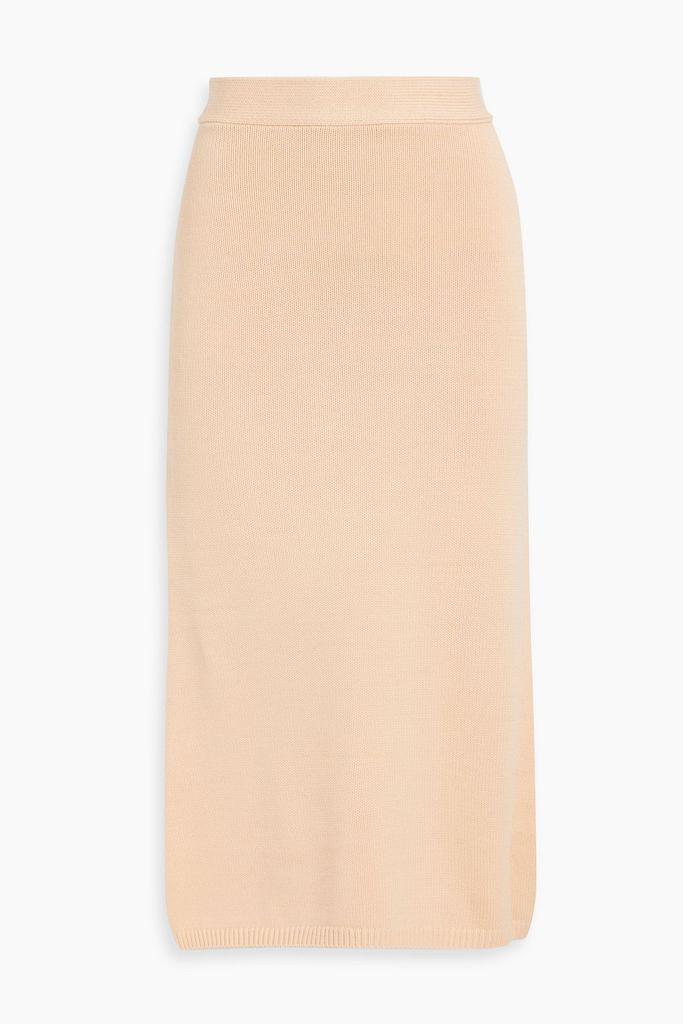 Equipment Volonne cotton midi skirt