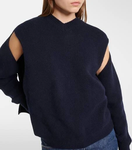 Salvatore Ferragamo Cutout cashmere-blend sweater 5
