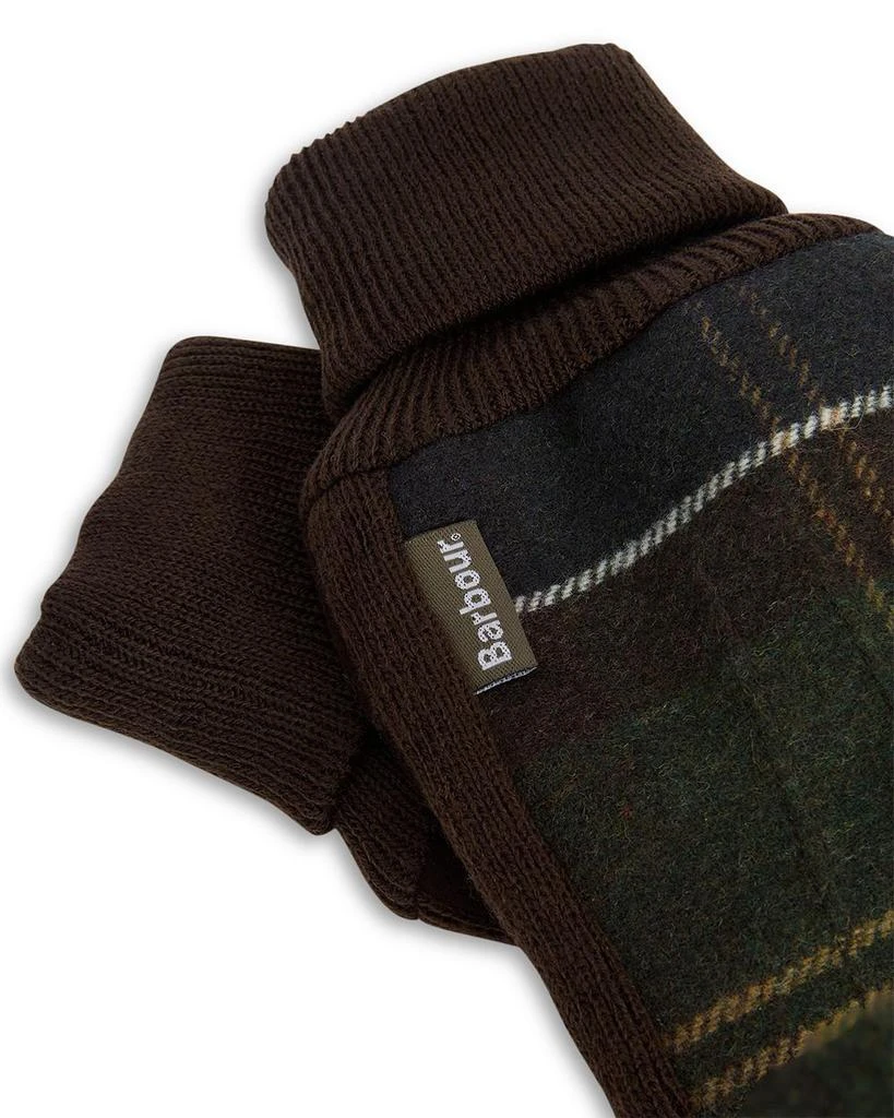 Barbour Hackney Tartan Gloves 3