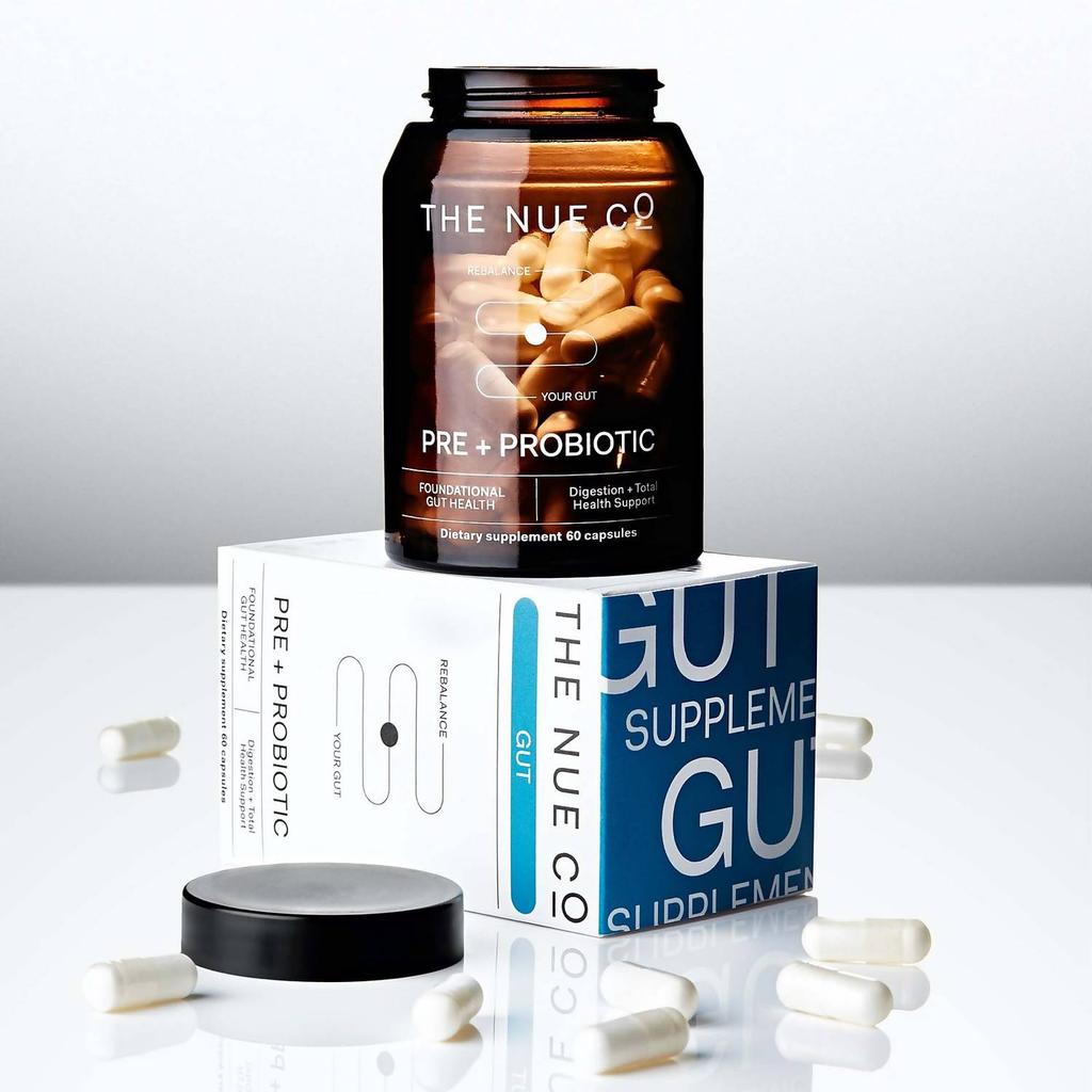 The Nue Co. The Nue Co. Prebiotic + Probiotic Capsules - 60 Capsules
