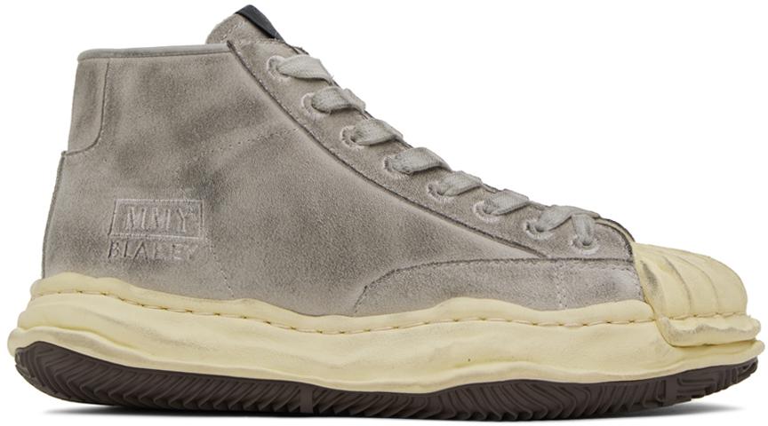 Maison MIHARA YASUHIRO Gray Bed J.W. Ford Edition Blakey Sneakers