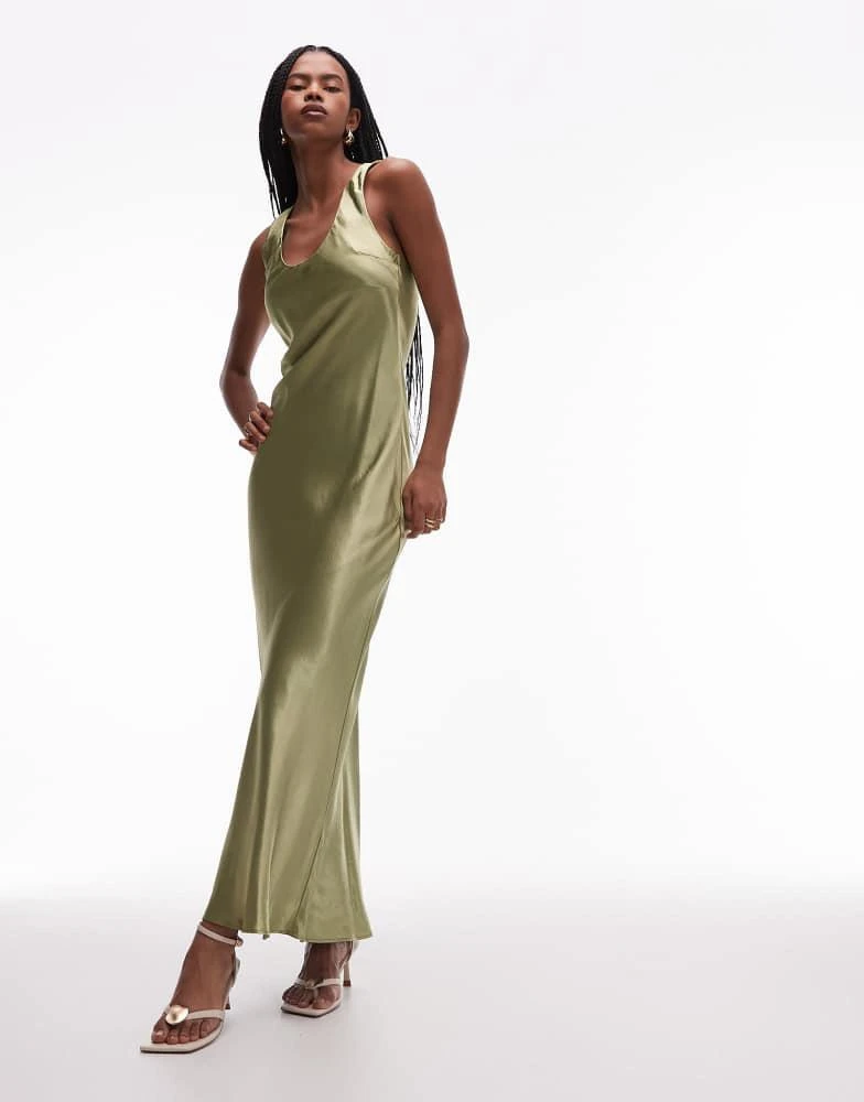 green emerald velvet dress Electric Green Sequin Strapless Gown main image 1