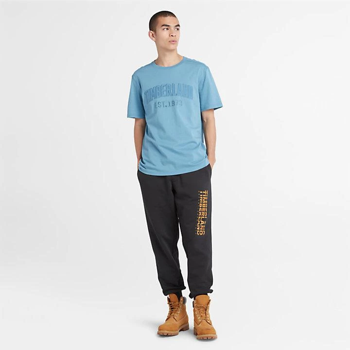 Timberland Modern Wash Brand Carrier Tee for Men in Blue 2