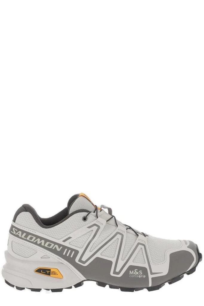 Salomon Sporty Grey Sneakers with Quick-Lace System