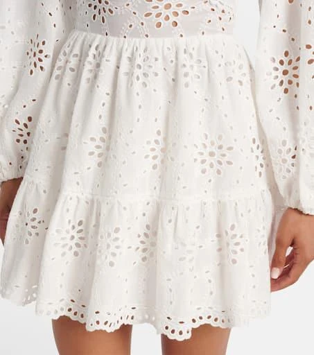 Alexandra Miro Mariah cotton minidress 5