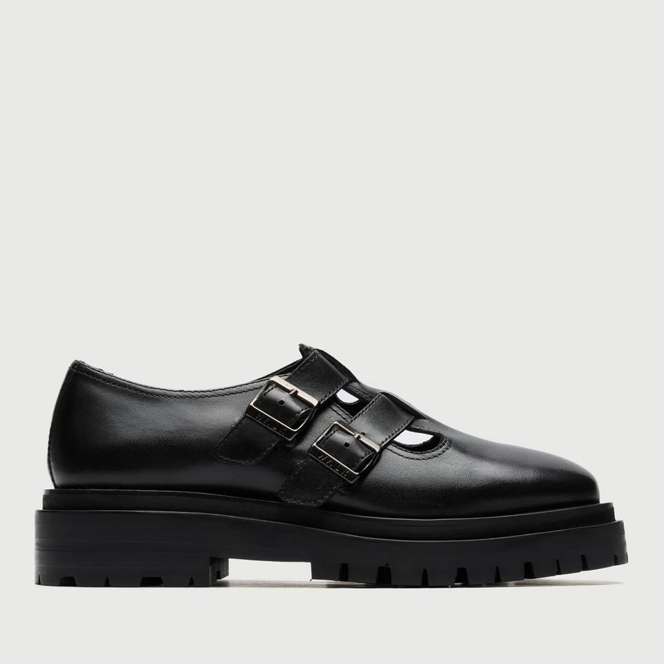 walk-london WALK LONDON WOMEN'S DANA LEATHER MARY JANE FLATS 1