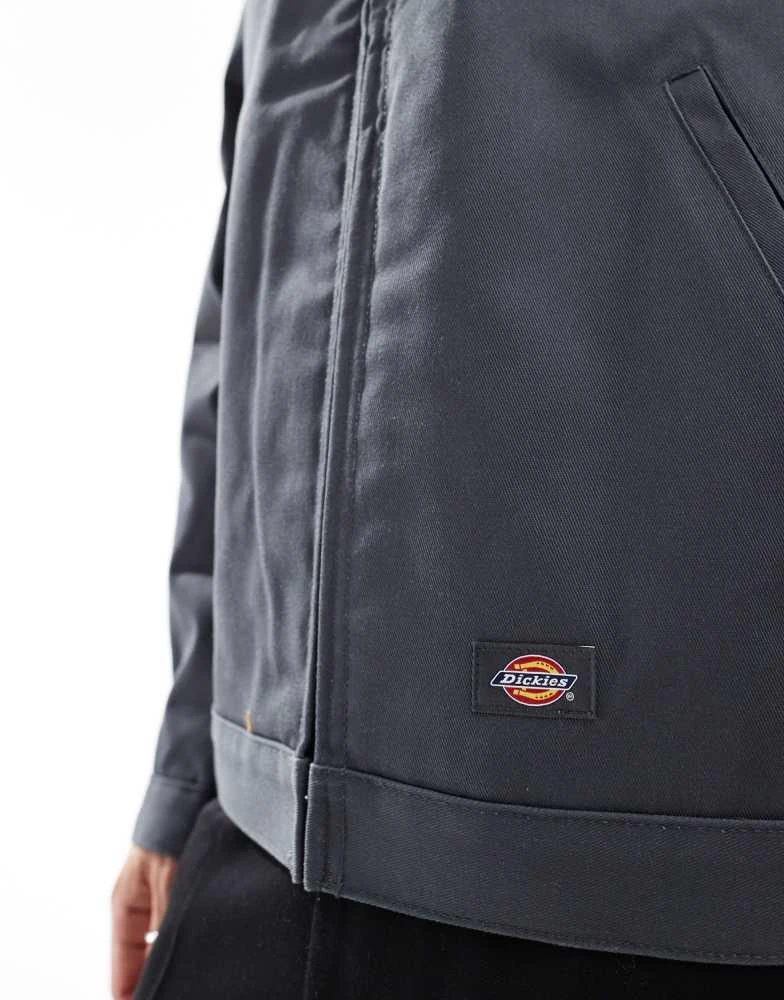 DICKIES Dickies lined eisenhower jacket in dark grey 3