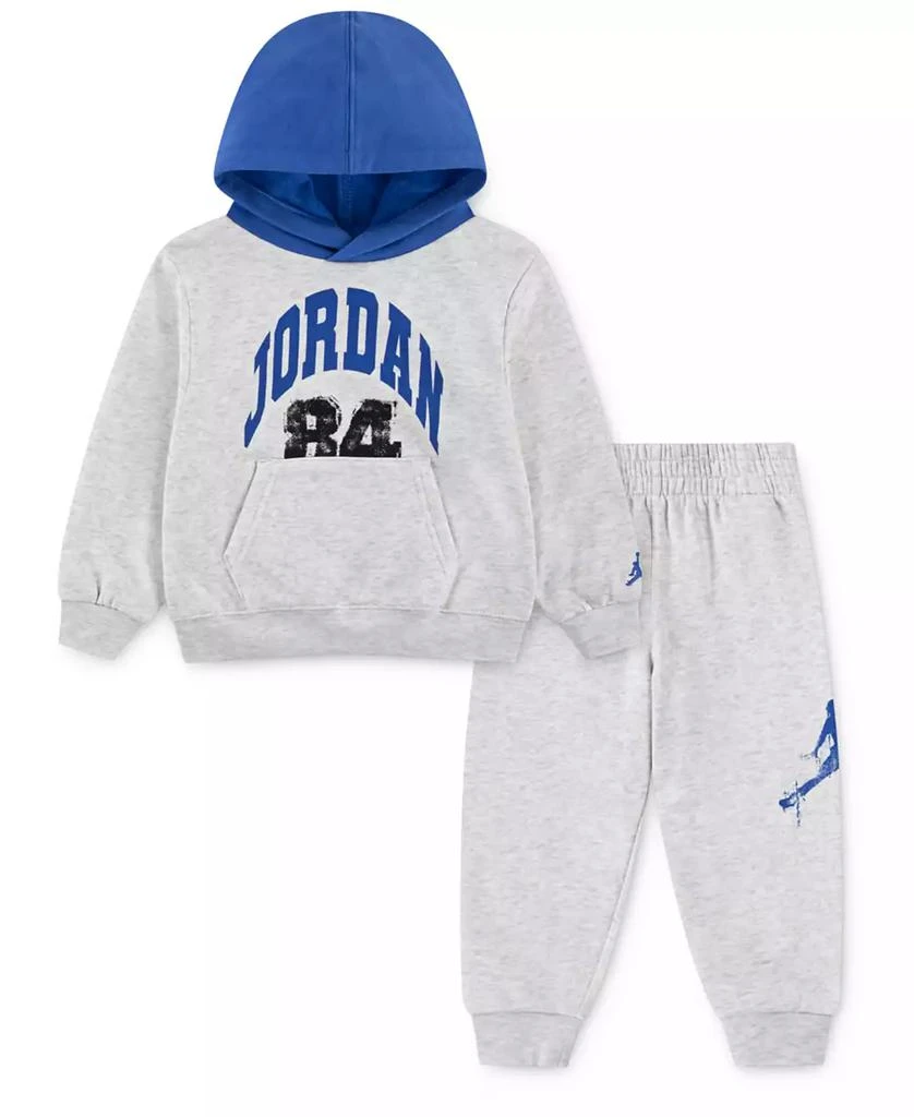 Jordan Toddler Boys 2-Piece Most Valuable Player Jumpman Fleece Pullover Hoodie and Pants Set