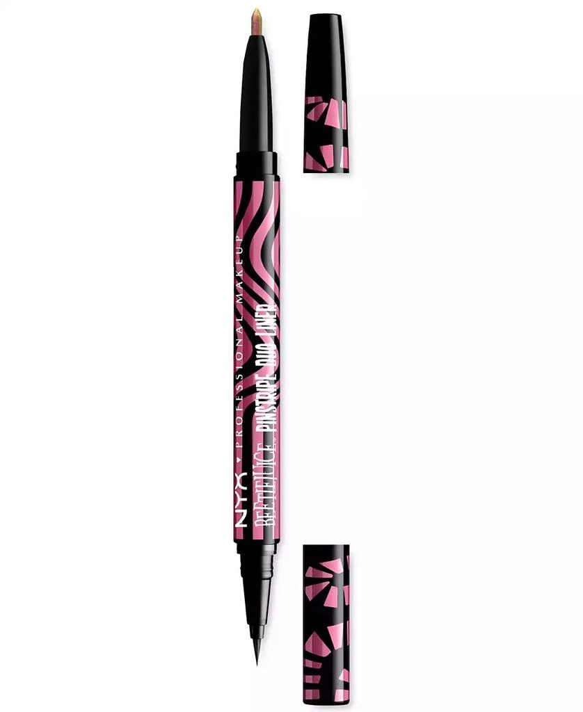 NYX Professional Makeup Beetlejuice Suit Eye Liner, 0.06 oz. 1
