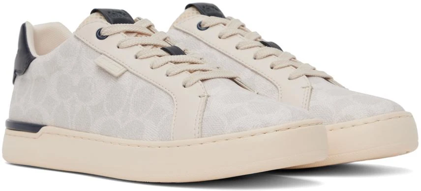 Coach 1941 Off-White Lowline Sneakers 4