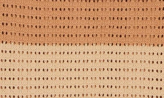 RACHEL Rachel Roy Colorblock Open Knit Skirt 5