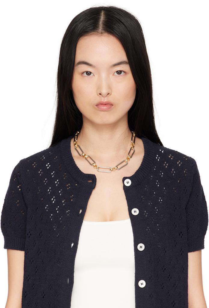 Laura Lombardi Gold & Silver Stanza Necklace