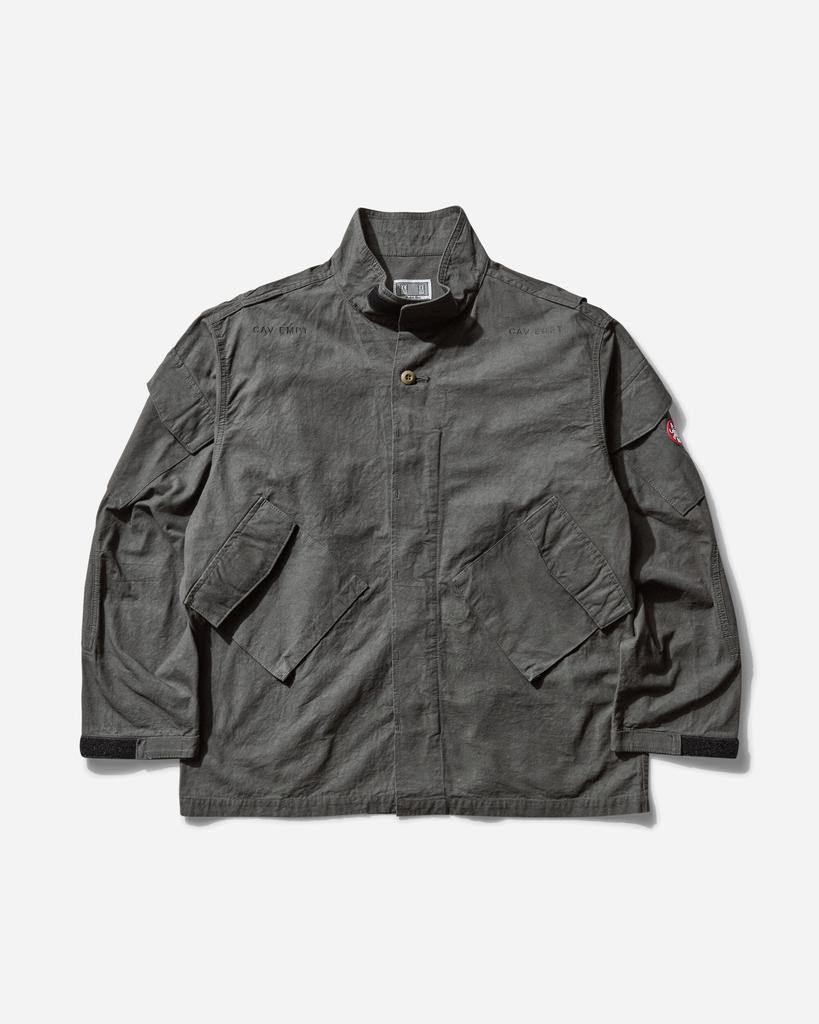 Cav Empt Men's Stand Collar BDU Jacket Charcoal