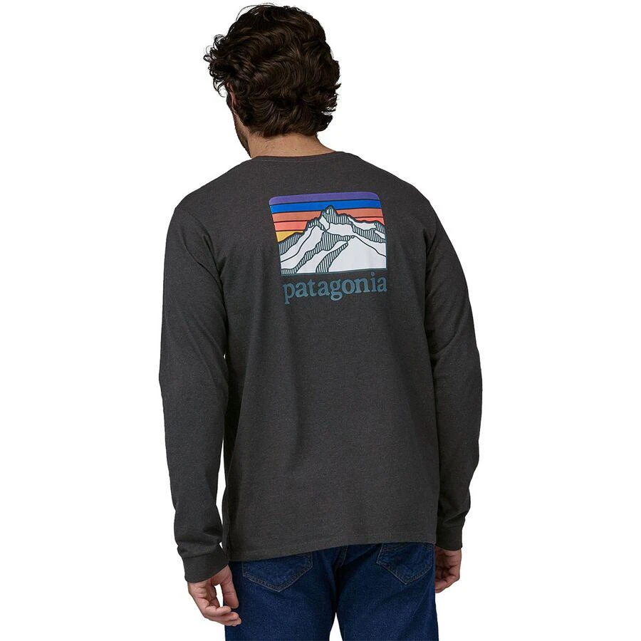 Patagonia Line Logo Ridge Long-Sleeve Responsibili-T-Shirt - Men's 1