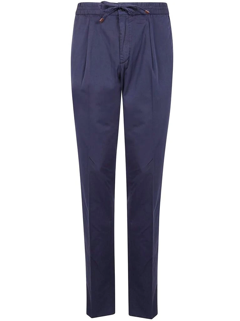 Incotex Ivory Incotex Tapered Fit Trousers Clothing 1