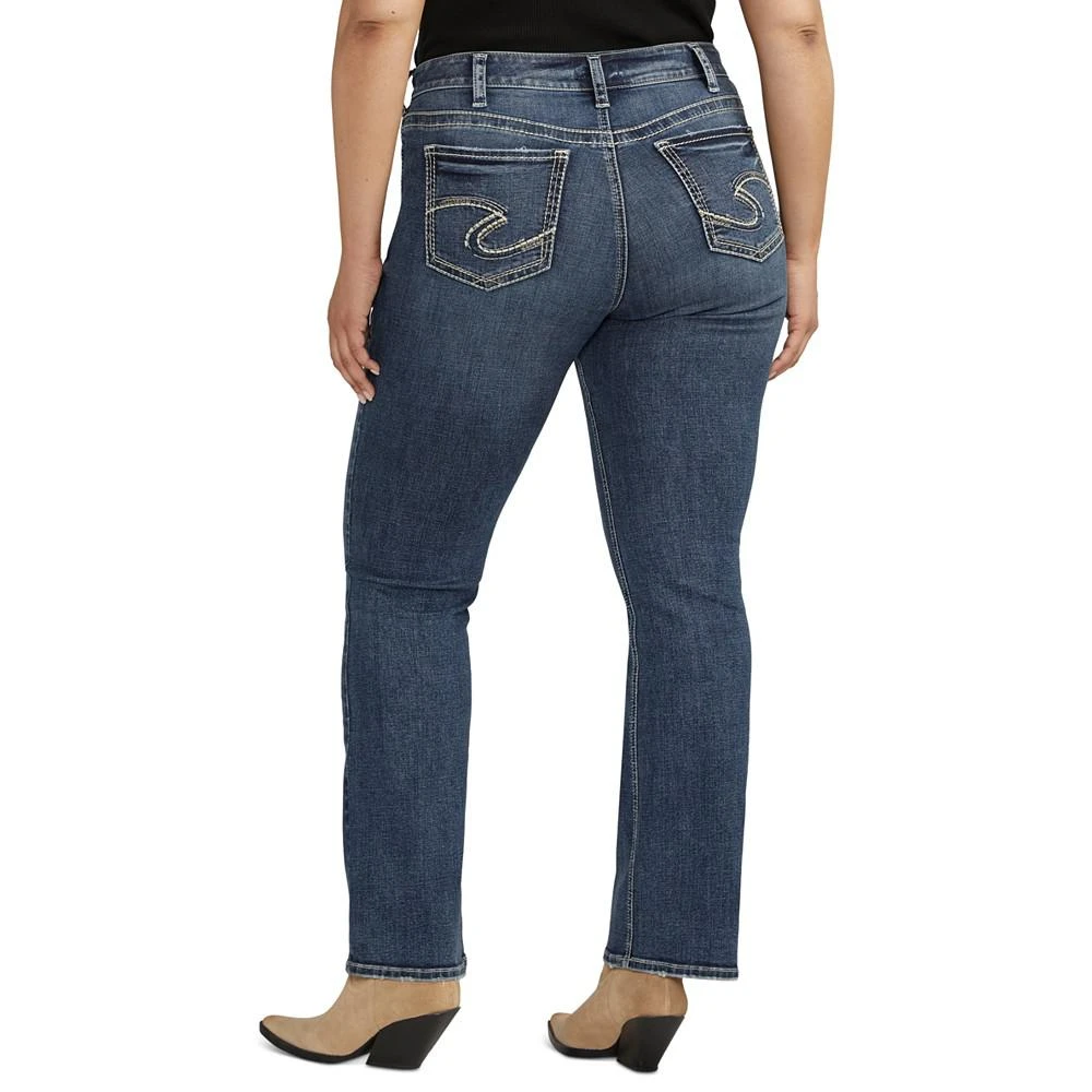 Silver Jeans Co. Trendy Plus Size Suki Mid-Rise Curvy-Fit Bootcut Jeans 2