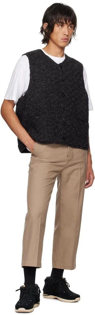 VisVim Gray Knit Reversible Vest 5