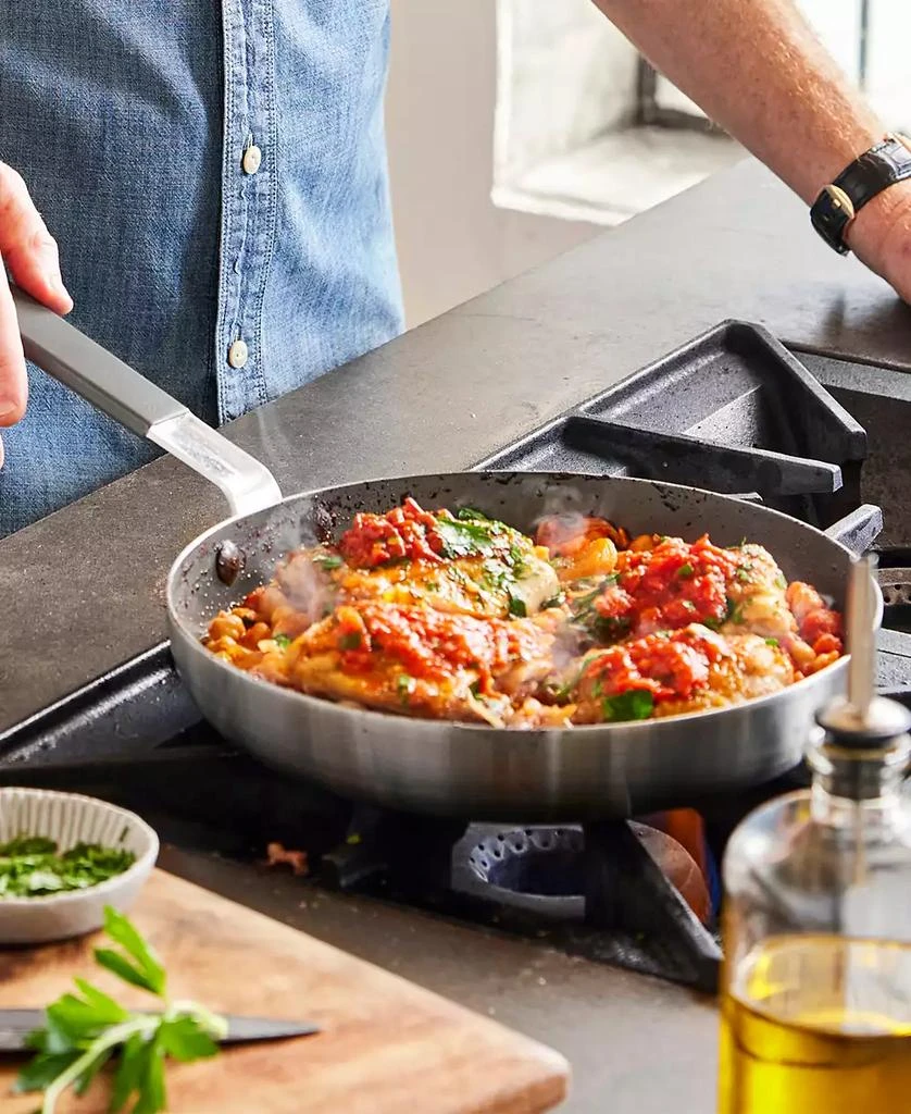 Greenpan X Bobby Flay Nonstick Stainless Steel 8" and 10" Frypan Set 7