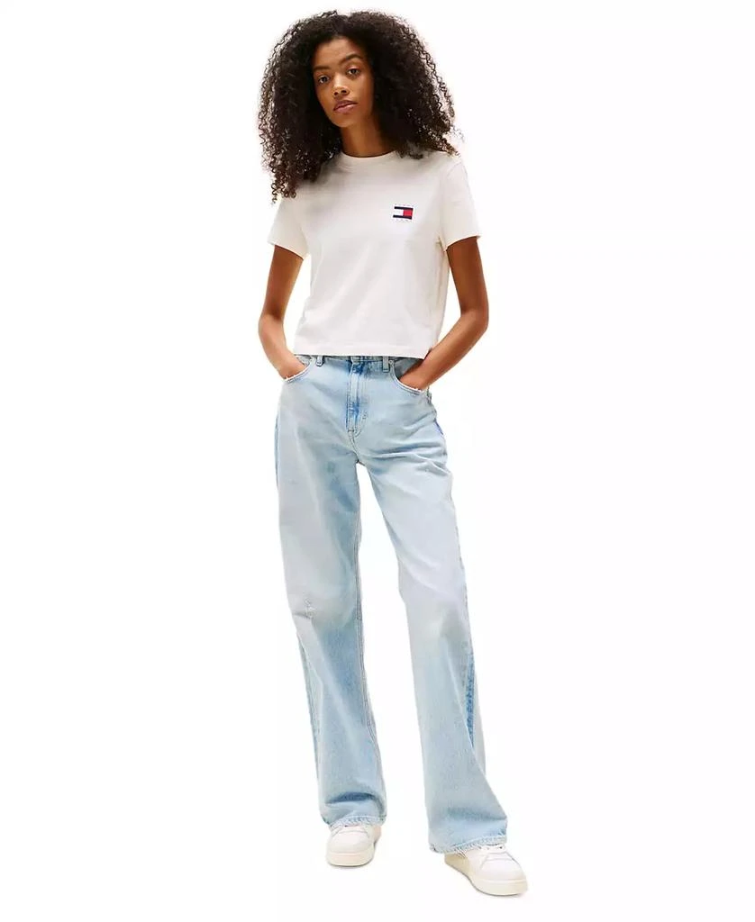Tommy Jeans Women's Cotton Logo Graphic T-Shirt 1