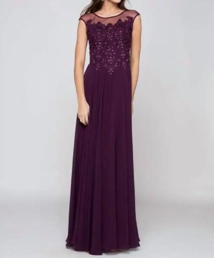 COLORS DRESS Colors Dress - Beaded Embroidered Gown