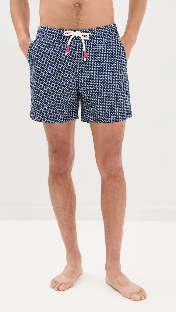 ORLEBAR BROWN Standard High Low Geo Swim Shorts 6" 6