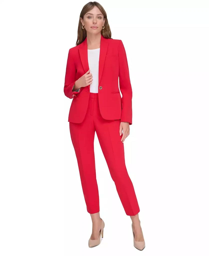 Tommy Hilfiger Women’s One-Button Blazer 6