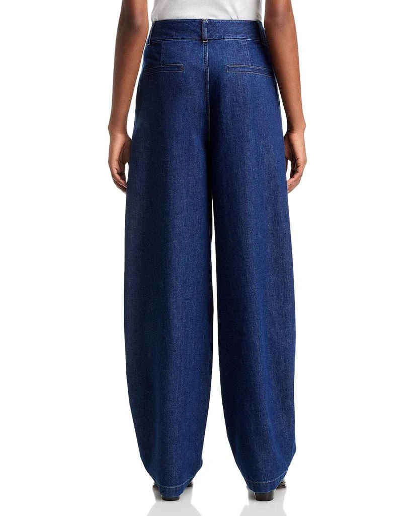FRAME The Tapered Trouser High Rise Jeans in Rinse 3