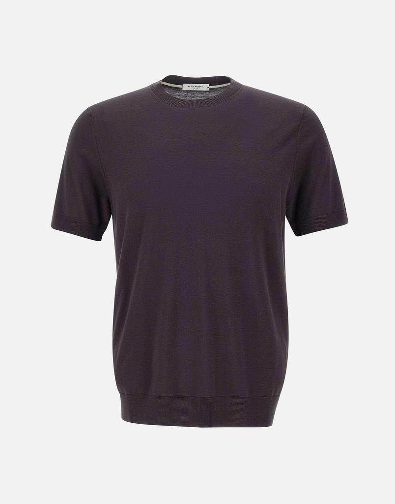 Paolo Pecora Silk and cotton T-shirt