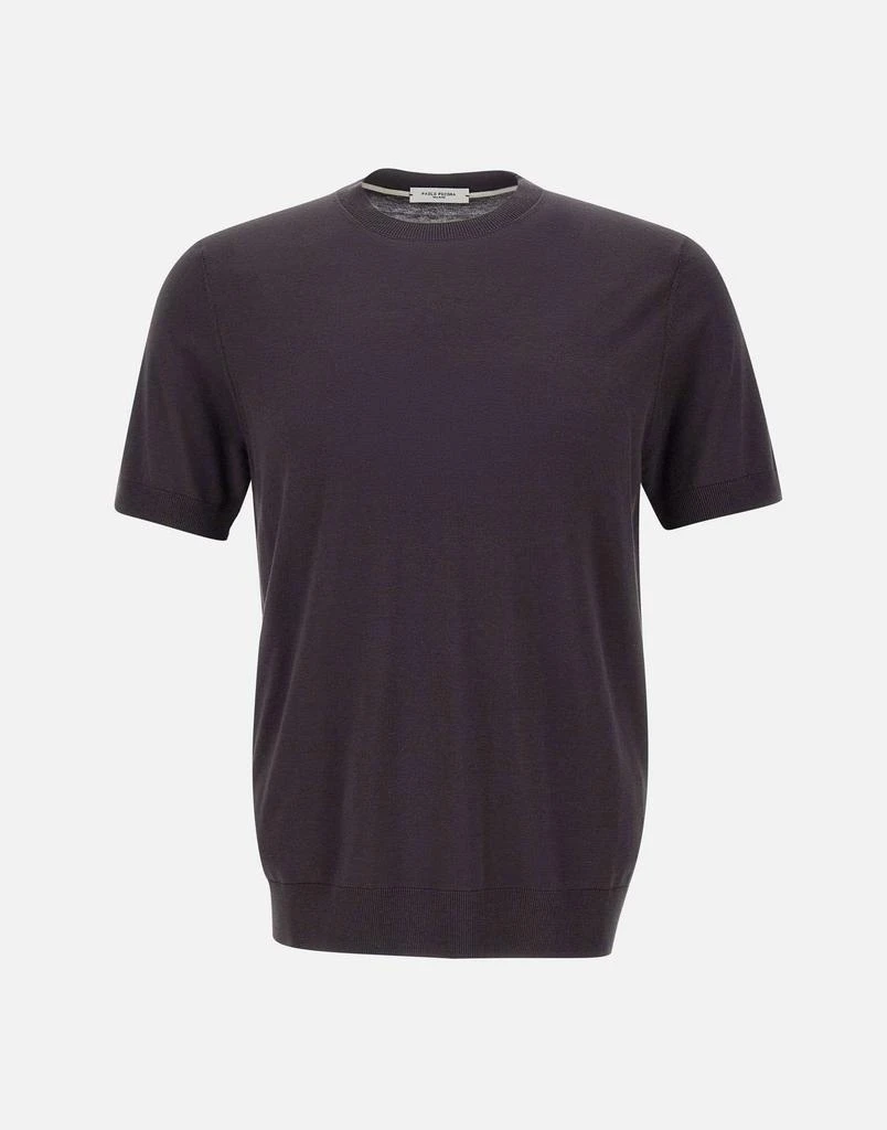 Paolo Pecora Silk and cotton T-shirt 1