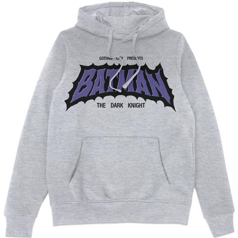 DC Comics DC Comics Batman Dark Knight Hoodie - Grey
