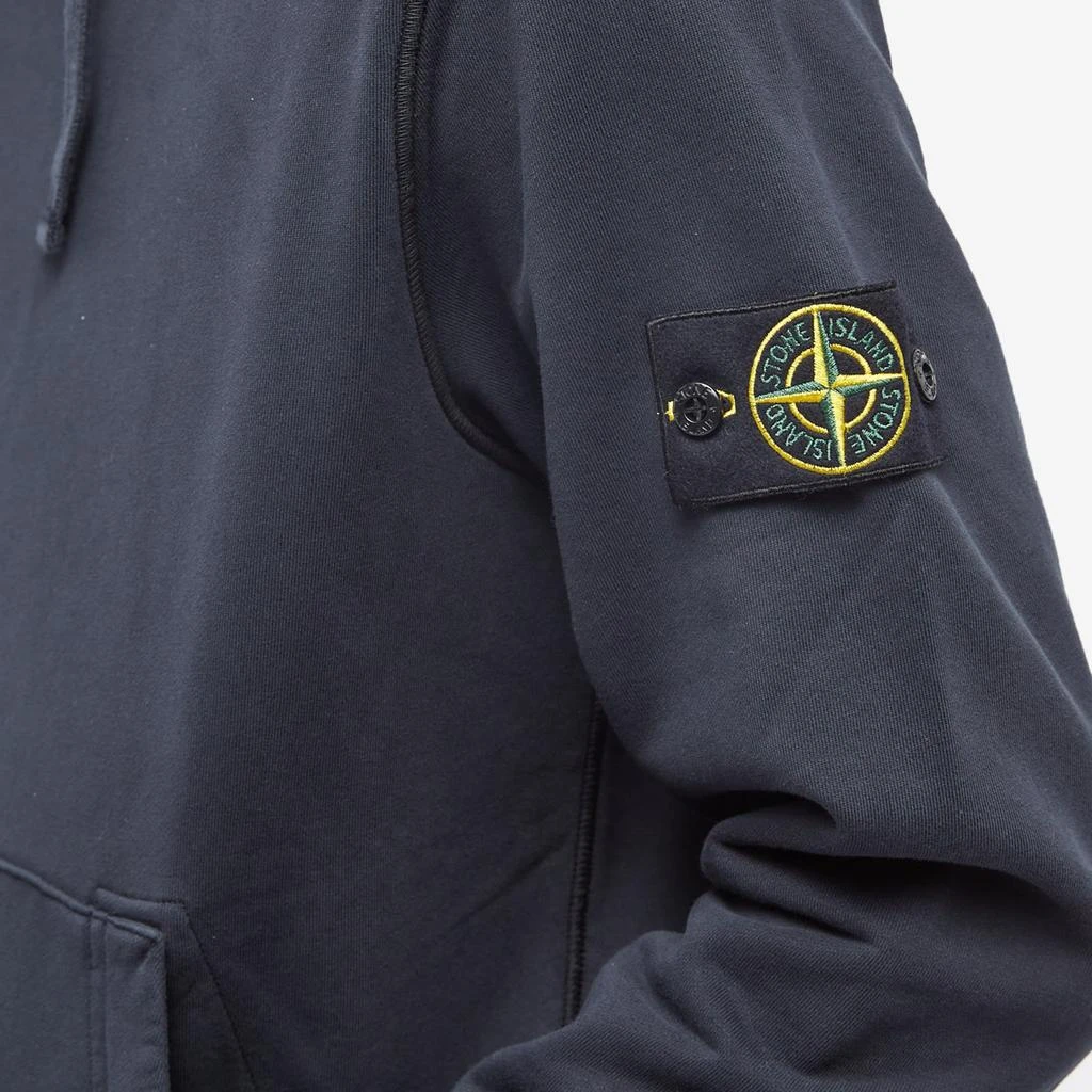 Stone Island Stone Island Garment Dyed Popover Hoodie 5