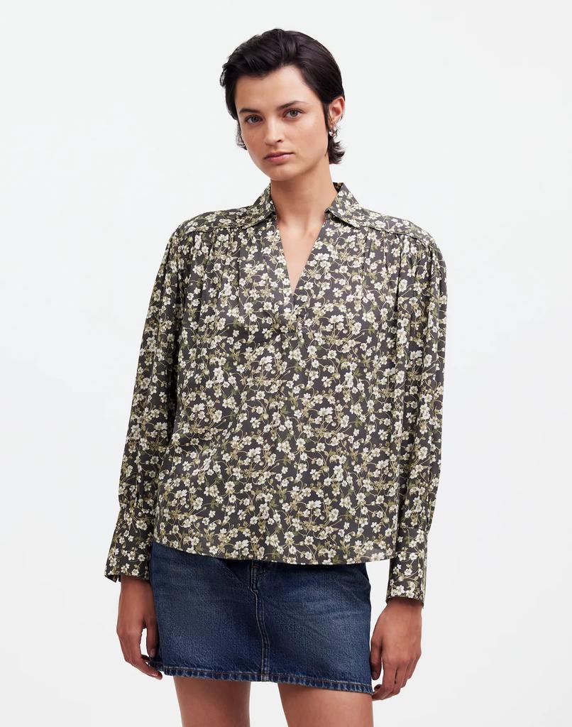 Madewell Easy Long-Sleeve Popover Shirt