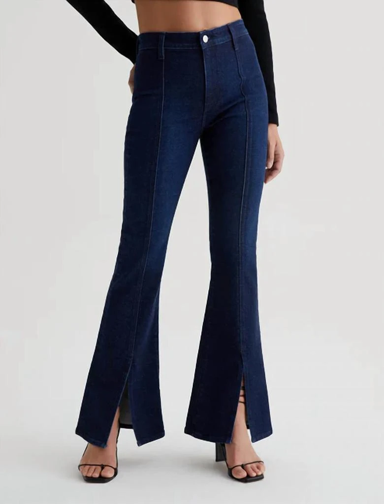 AG Jeans Anisten Emrata X Ag High-Rise Bootcut In Subway 1