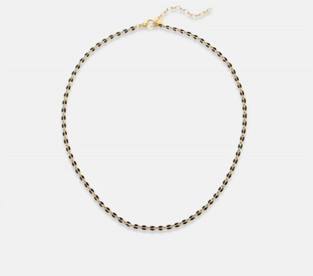OMG BLINGS Omg Blings - Women
s Dainty Enamel Chain Choker