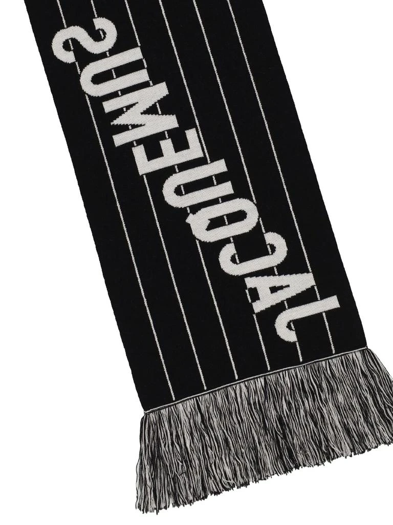 JACQUEMUS L'echarpe Liga Wool Blend Scarf 1