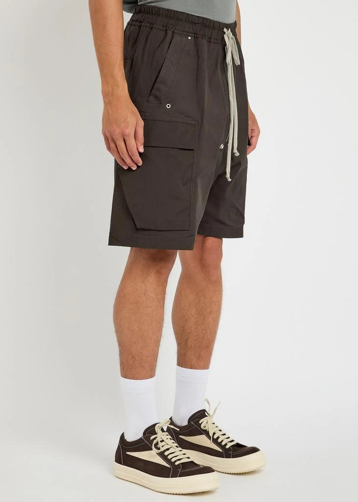 Rick Owens Cargobela stretch-cotton shorts 2